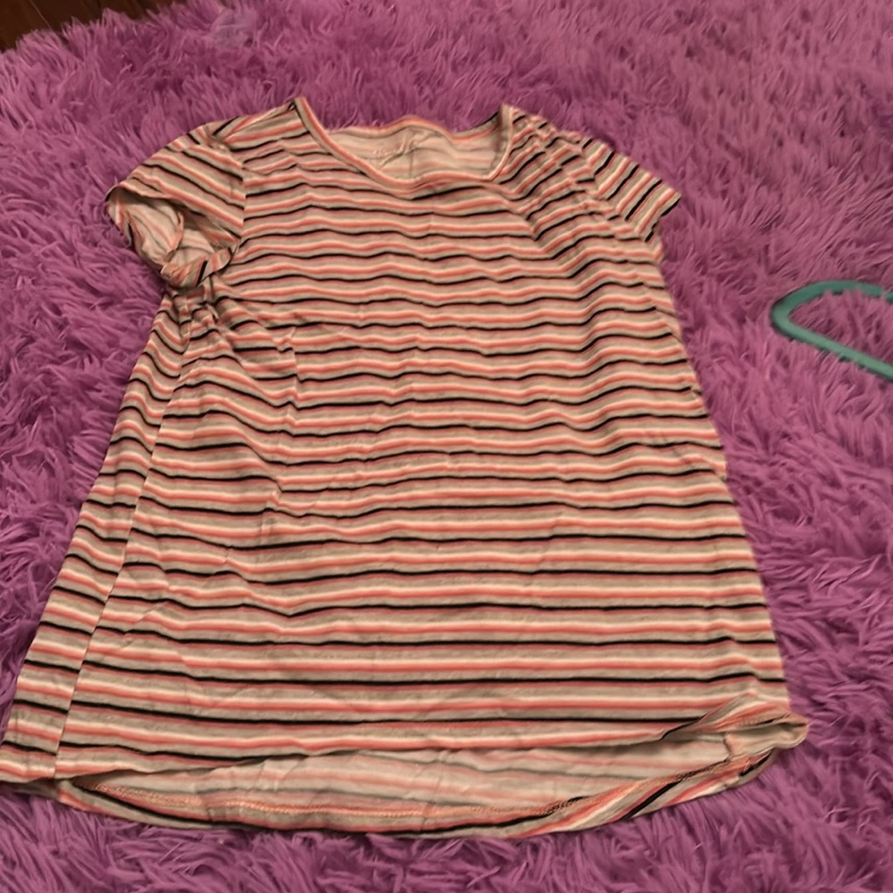 Short sleeve kids girls shirt